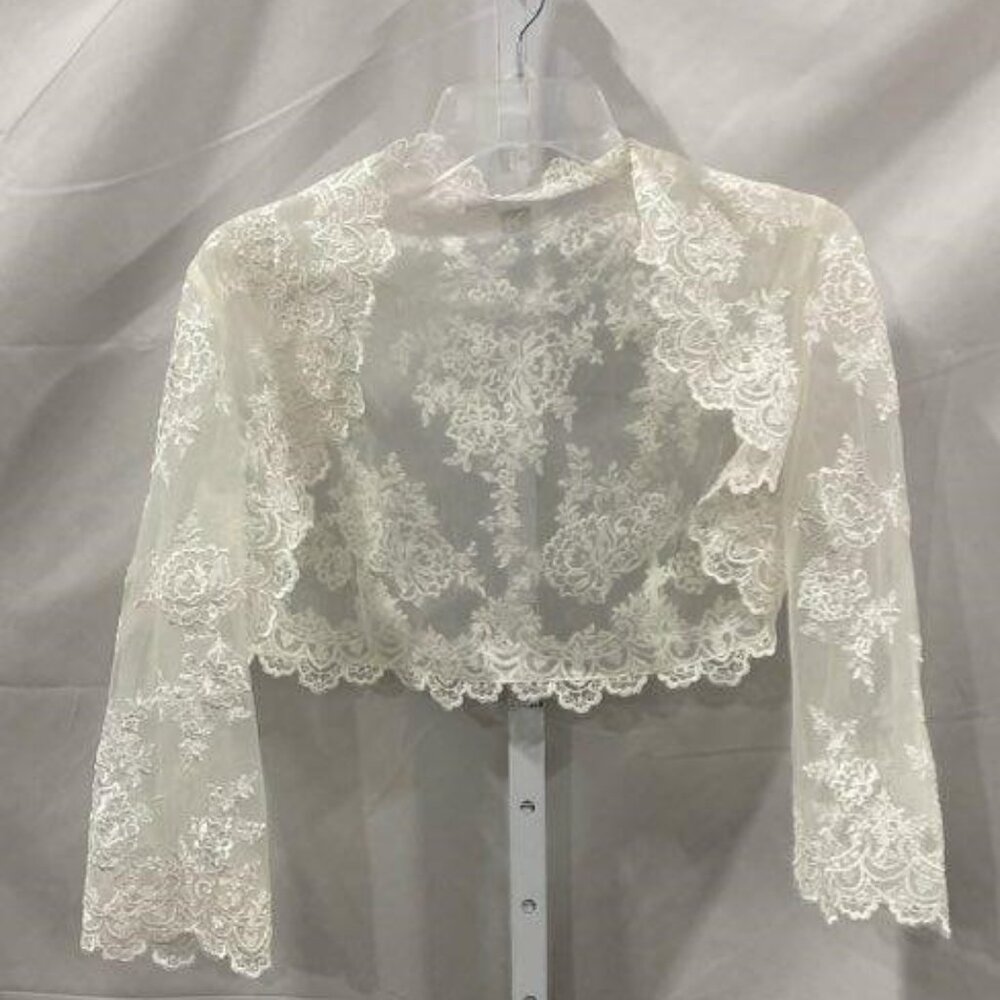 Ivory Lace Bridal Bolero